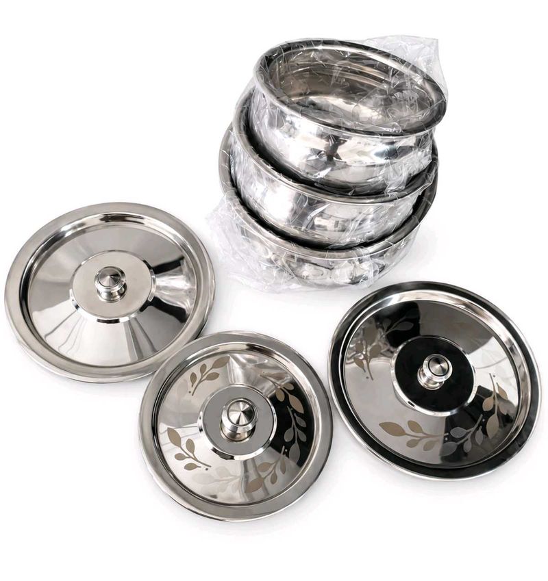 Premium Stainless Steel Bowl Set