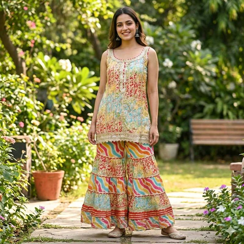 Designer Pakistani Lehenga Choli Set