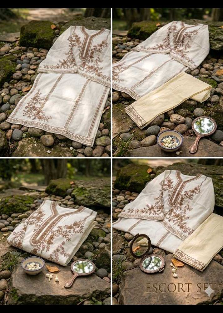 Elegant Embroidered Kurta Set