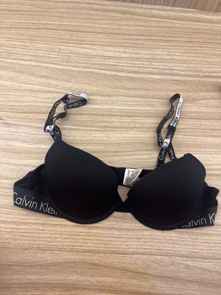 CK Black Lace Corset Bra