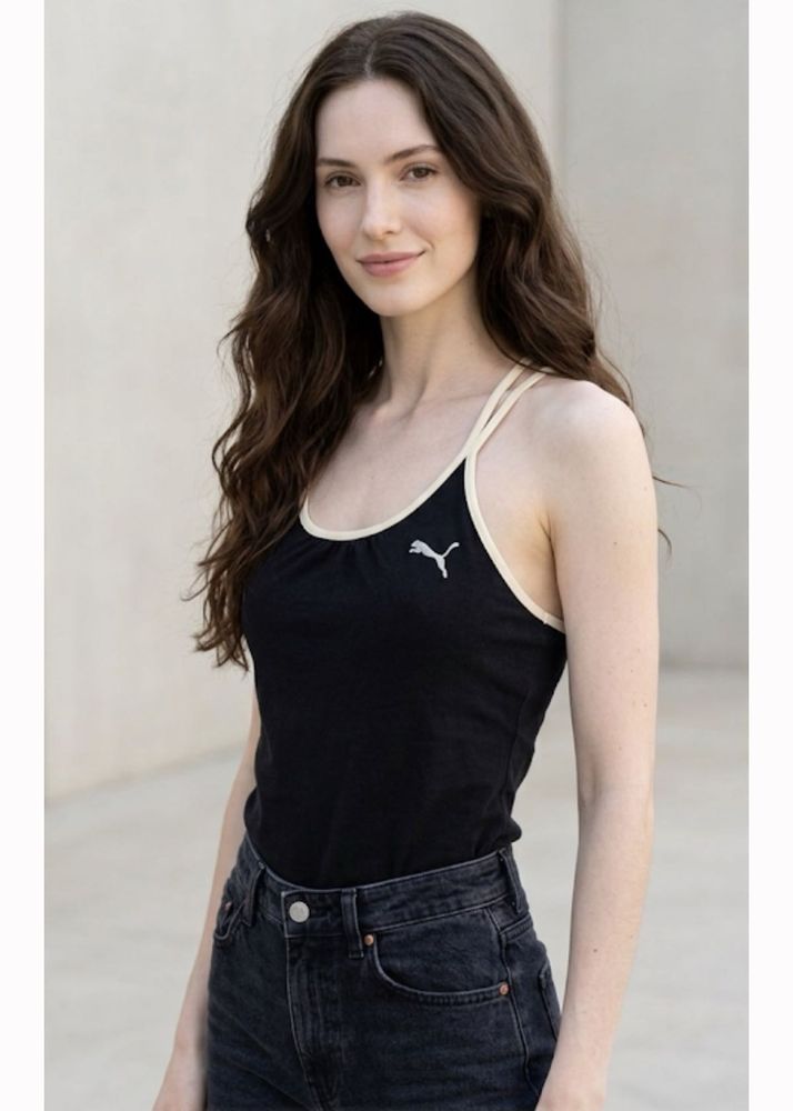 Puma Black Cami Top