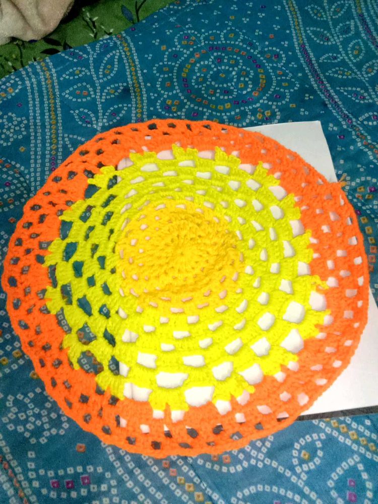 Handmade Crochet Table Runner