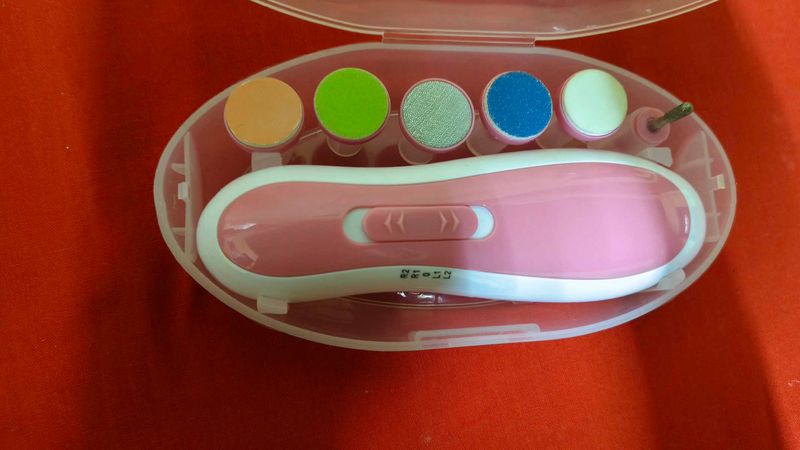 Electric Baby Nail File Set