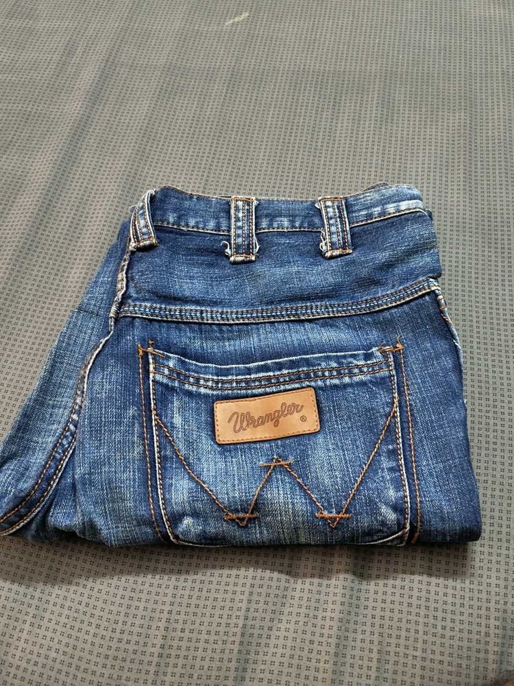 Wrangler Blue Denim Jeans