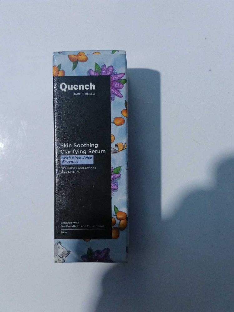 Quench Skin Soothing Clarifying Serum