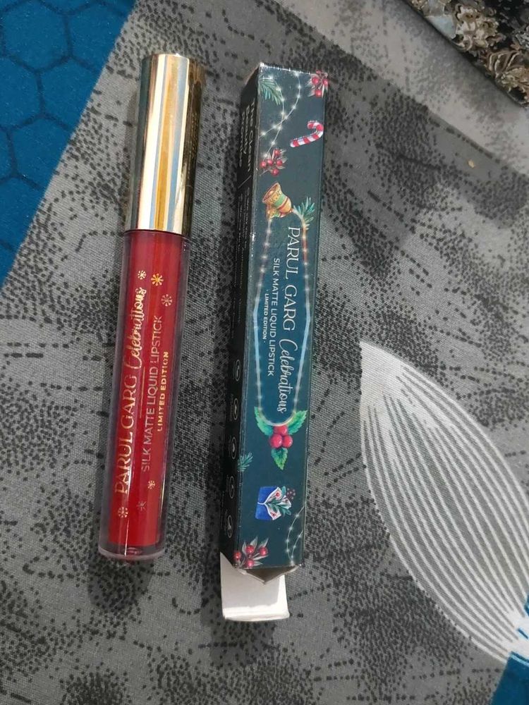 Parul Garg Celebrations Lipstick red