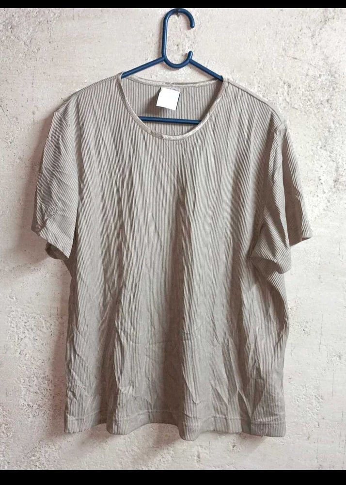 Striped Crew Neck T-Shirt
