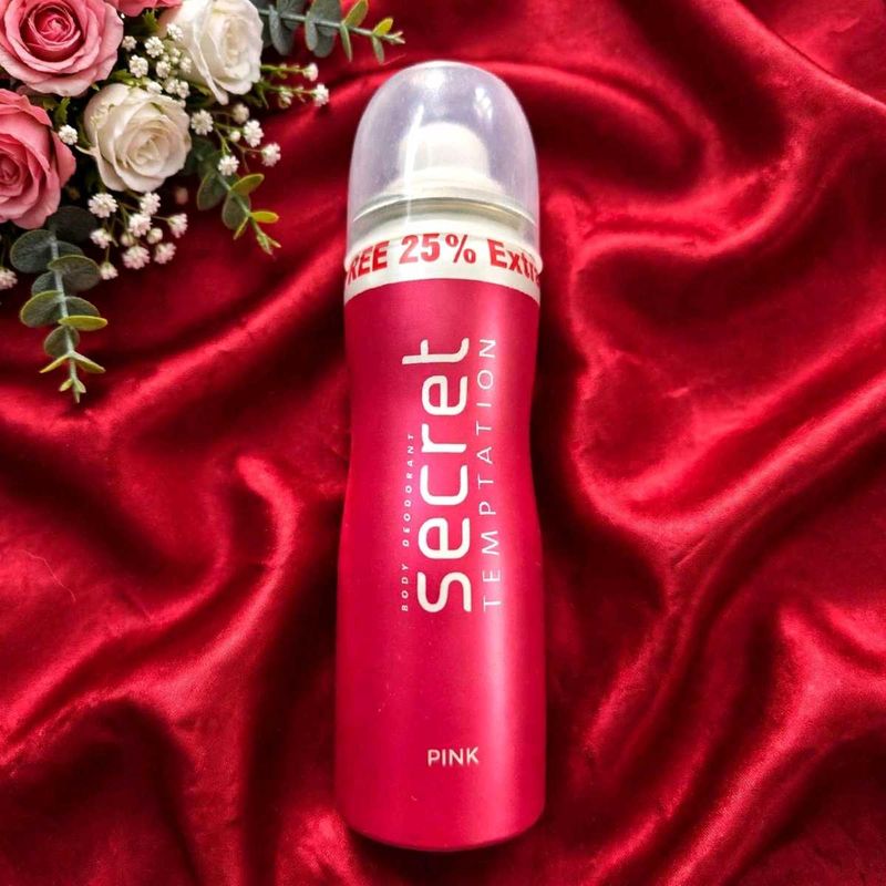 Secret Temptation Pink Body Deodorant
