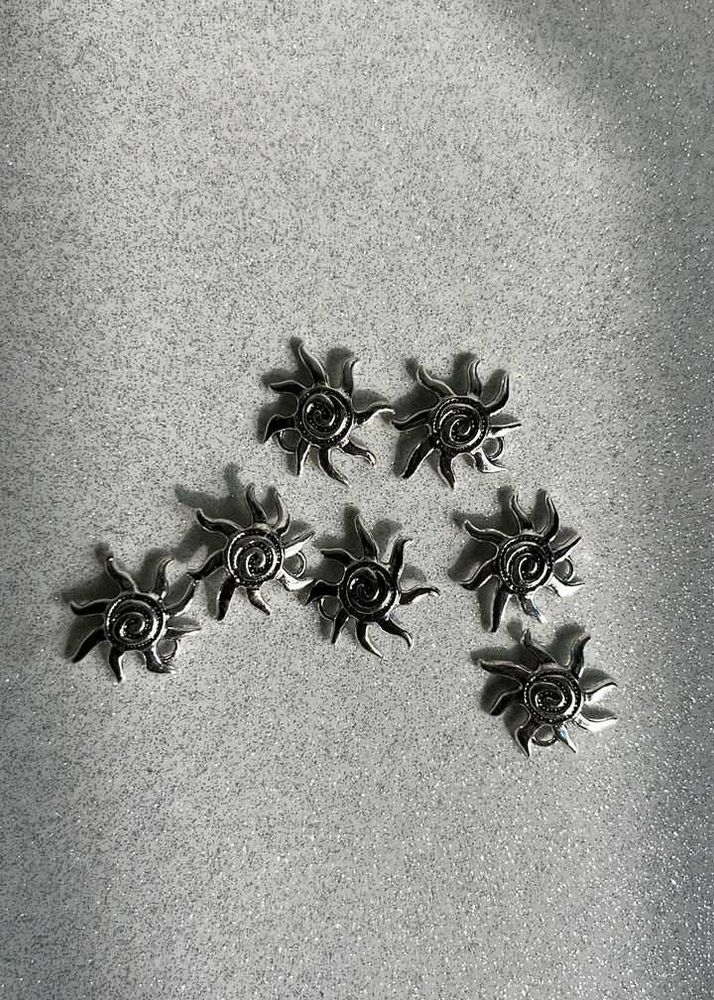 Swirl Sun Charms