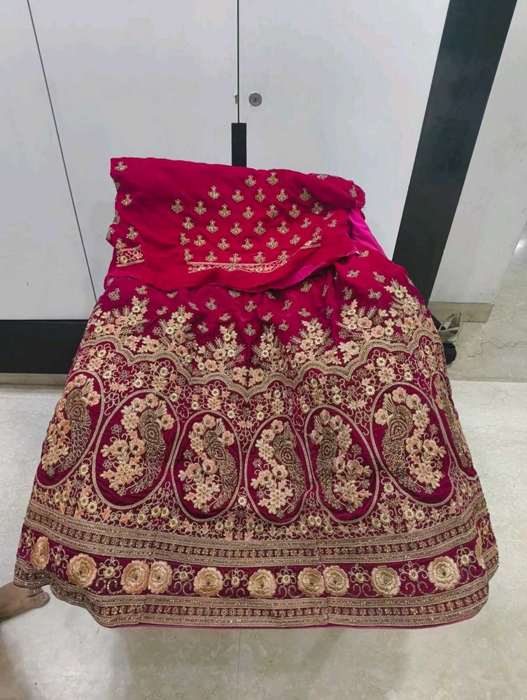 Elegant Embroidered Lehenga Set