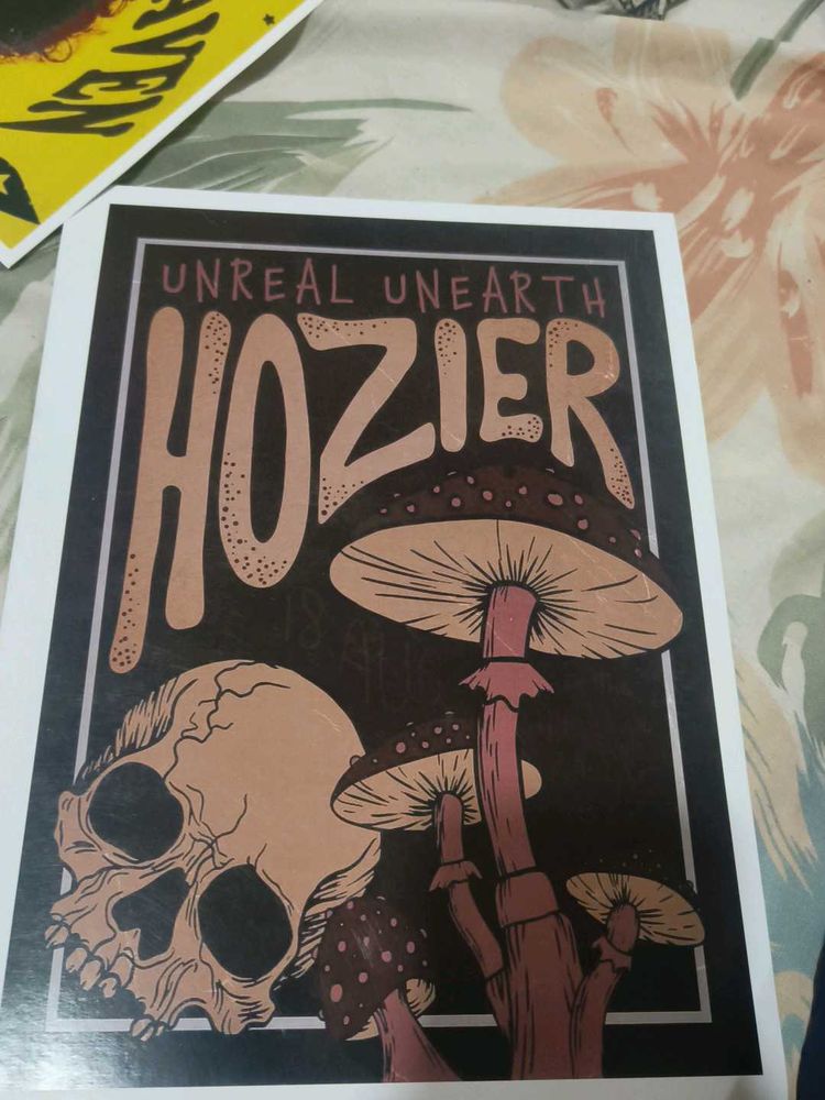 Hozier Unreal Unearth Poster