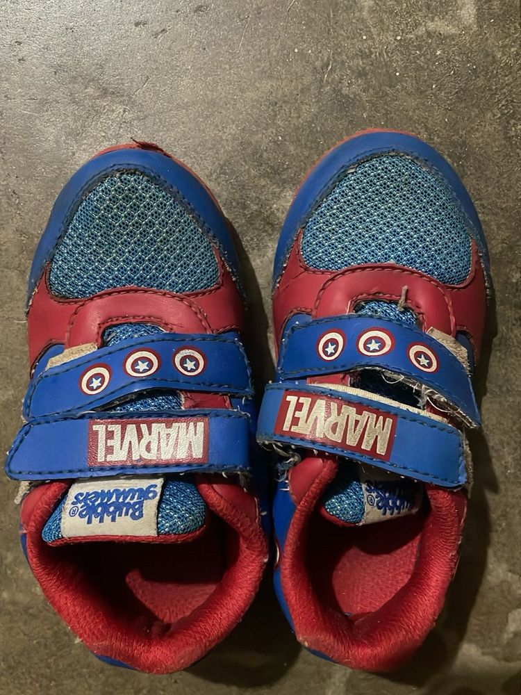 Kids Marvel Captain America Shoes