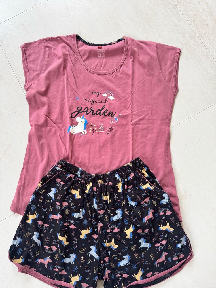 Cute Unicorn Pajama Set