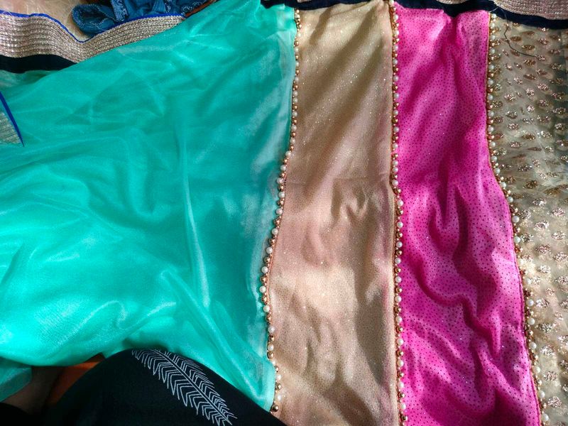 Embroidered Saree