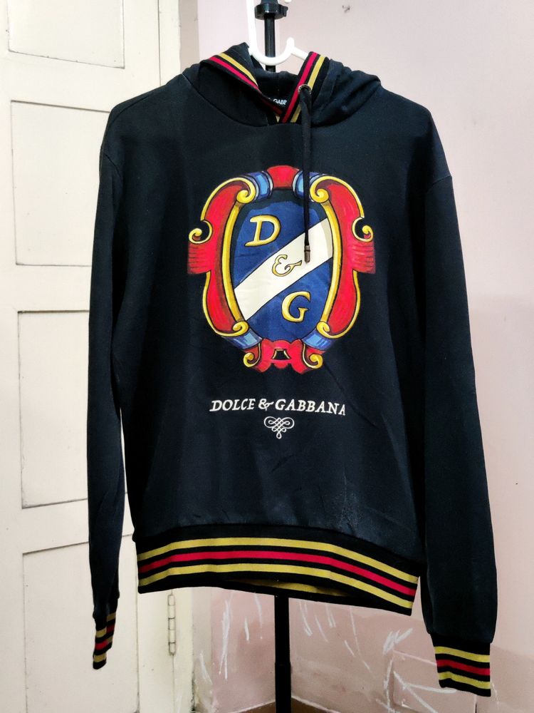 Dolce &amp; Gabbana Mens imported hooded sweatshirt
