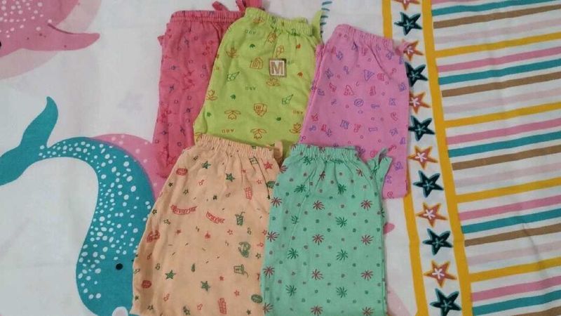 5 Pack Pure Cotton Girl Kids Cafri