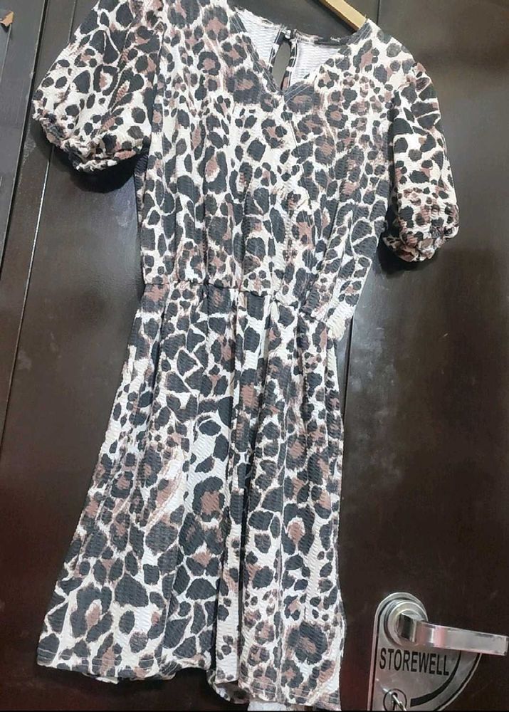 Black Printed Playsuit For Girl Or Women 36 Bust