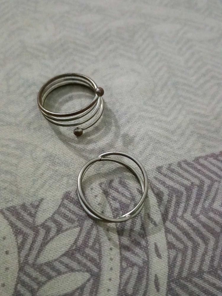 Unique Spiral &amp; Open Loop Rings