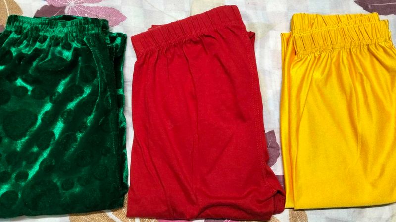 Vibrant Leggings - Pack of 3