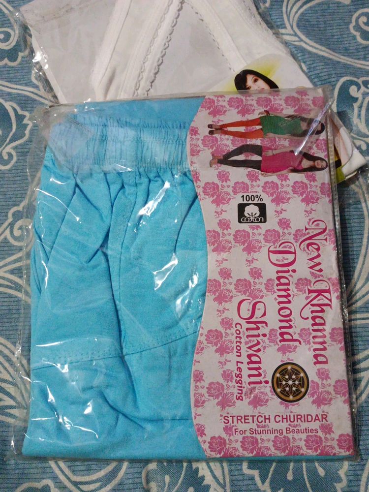 Soft,And Good Quality Sky Blue Legging