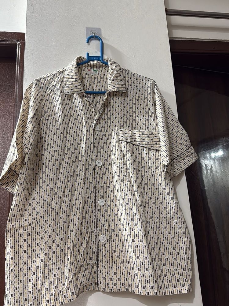 women’s nightshirt Printed Short Sleeve