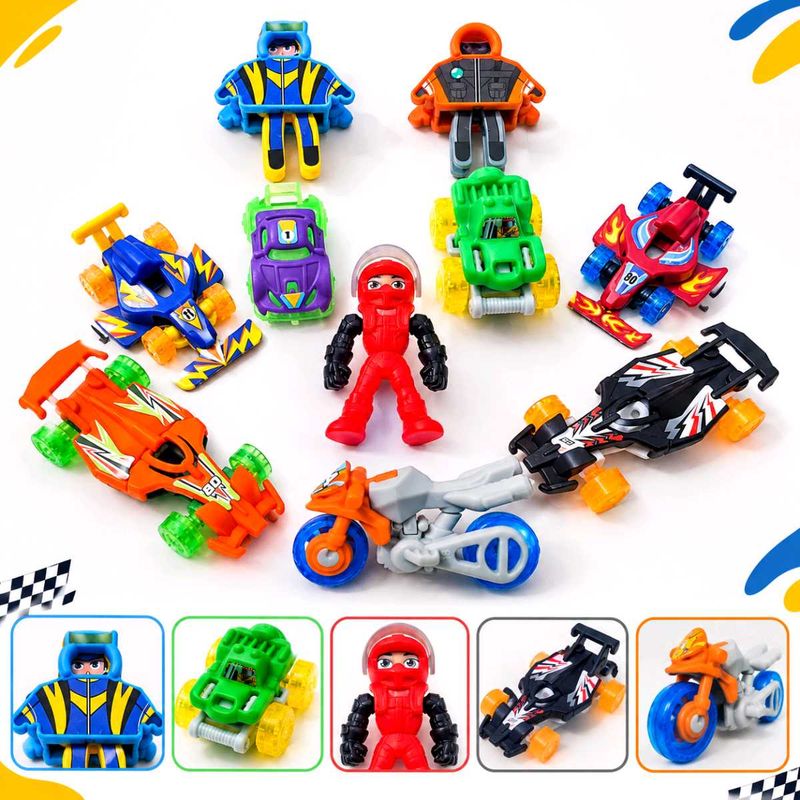 Kinder Joy Collection – Combo of 10 🏎️🔥