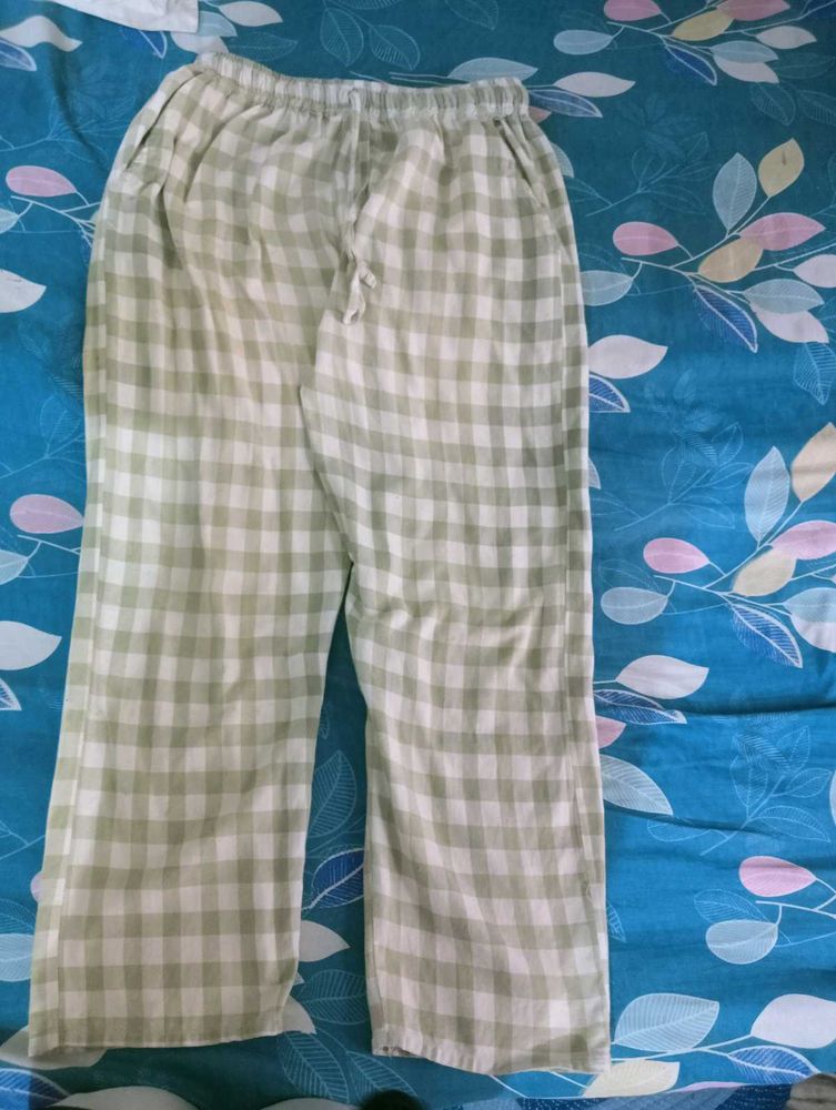 Comfortable Checked Lounge Pants