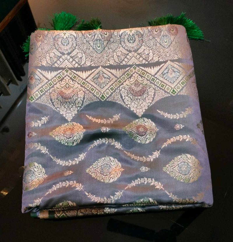 New Premium Pure Satin silk saree
