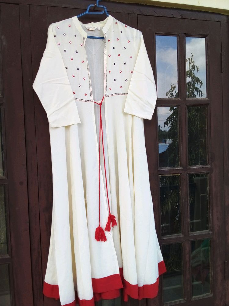 LONG SHRUG KURTI