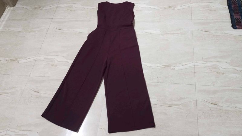 Elegant Plum Jumpsuit