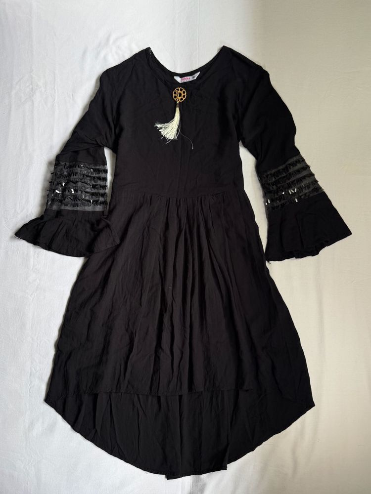 Elegant Black Ethnic Kurta
