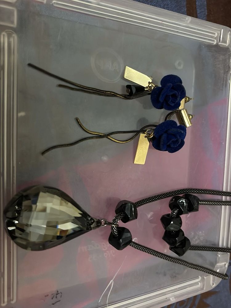 DUO DEAL:  Teardrop Pendant Necklace AND BL