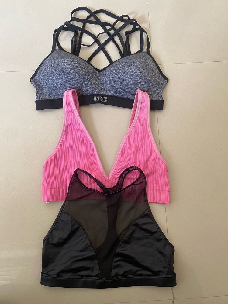 Victoria’s Secret Set of 3 Sports Bras