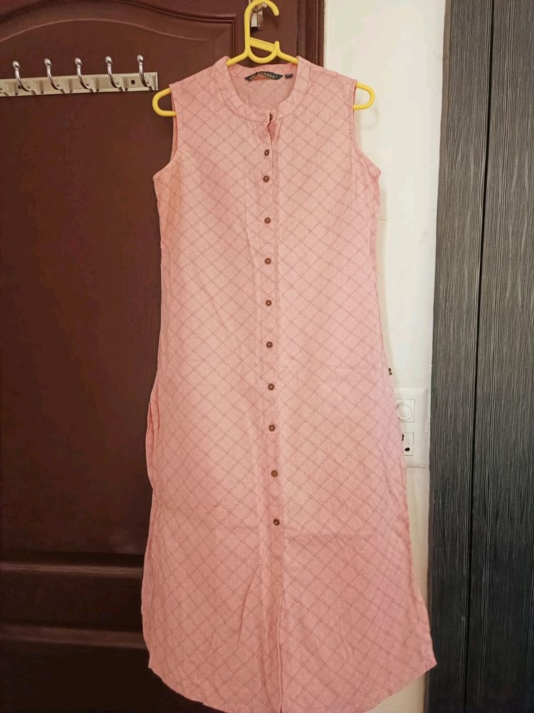Formal Peach Color Kurta