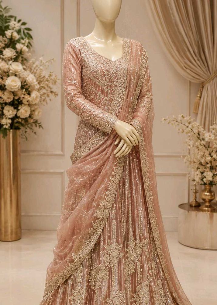 Stunning Sequin &amp; stone work gown