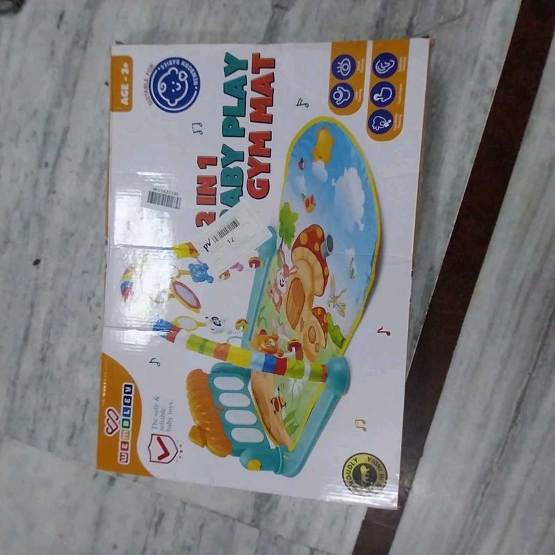 2 in 1 Baby Play Gym Mat