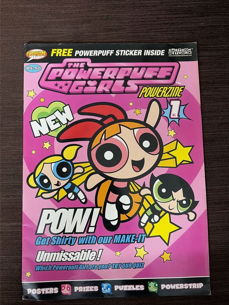 Rare 2004 The Powerpuff Girls Powerzine Comic