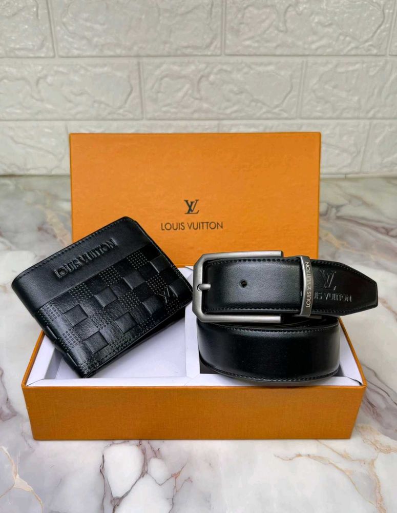 lv belt wallets set
