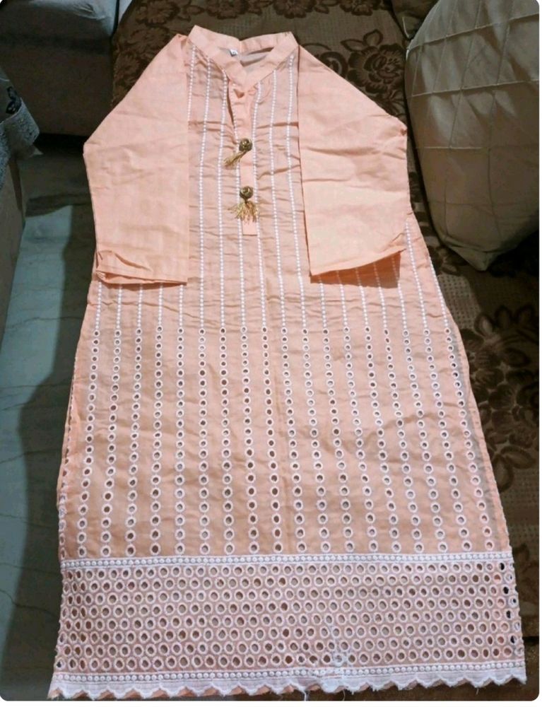 New Chikankari Kurti