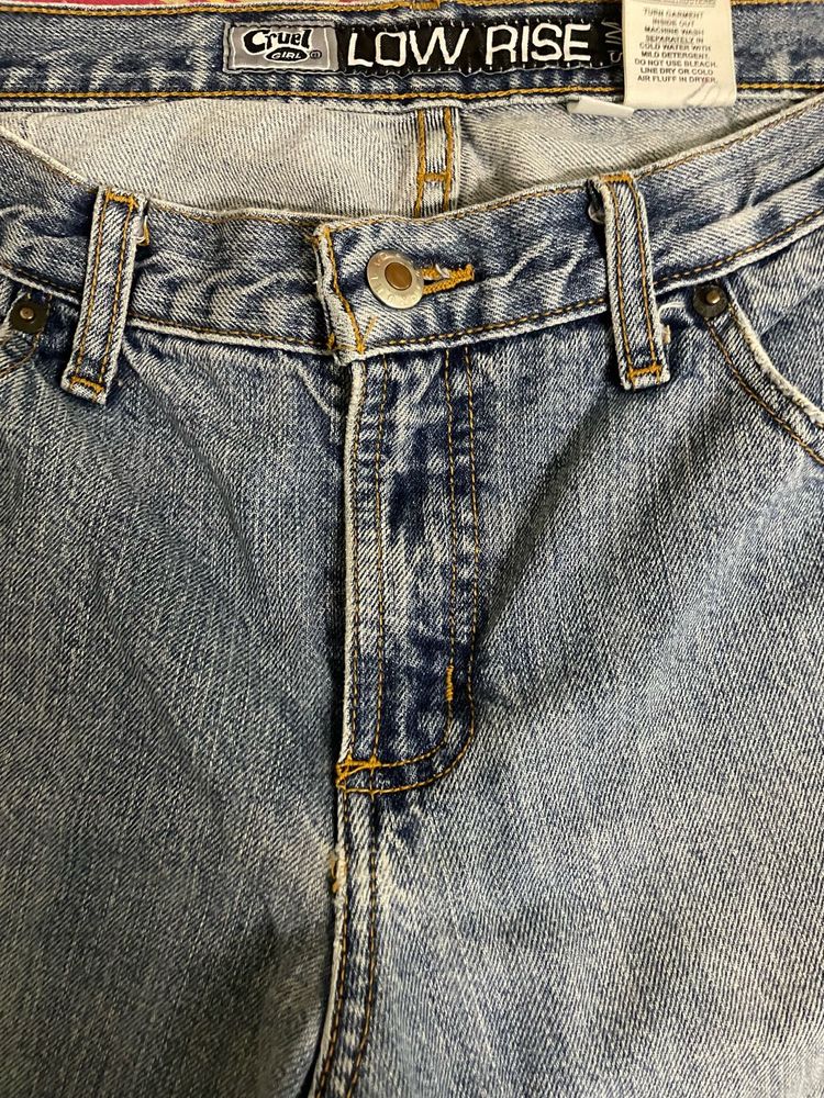 Y2K Regular Cruel Girl Low Rise Jeans