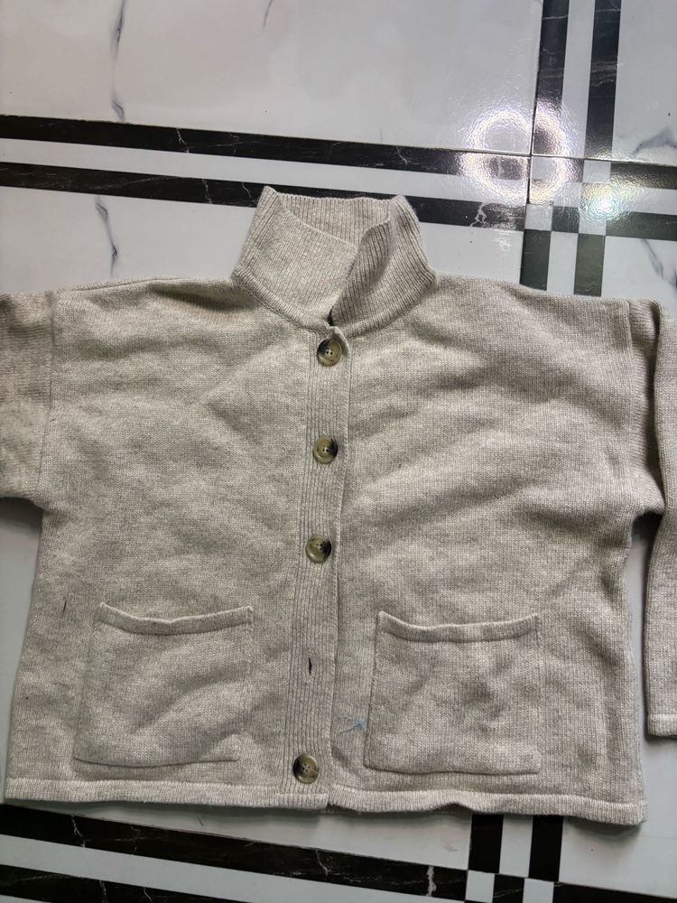 Cozy Knit Button-Up Cardigan Sweater