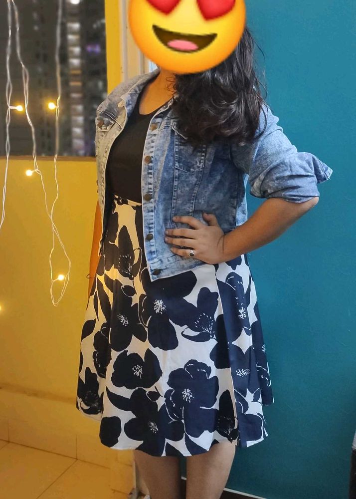 Floral Print Sleeveless Dress