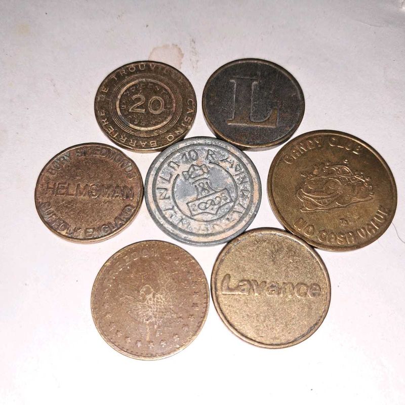 7Rare Collectible Token Coins