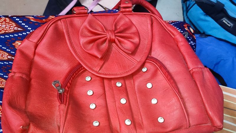 Cherry Red Handbag