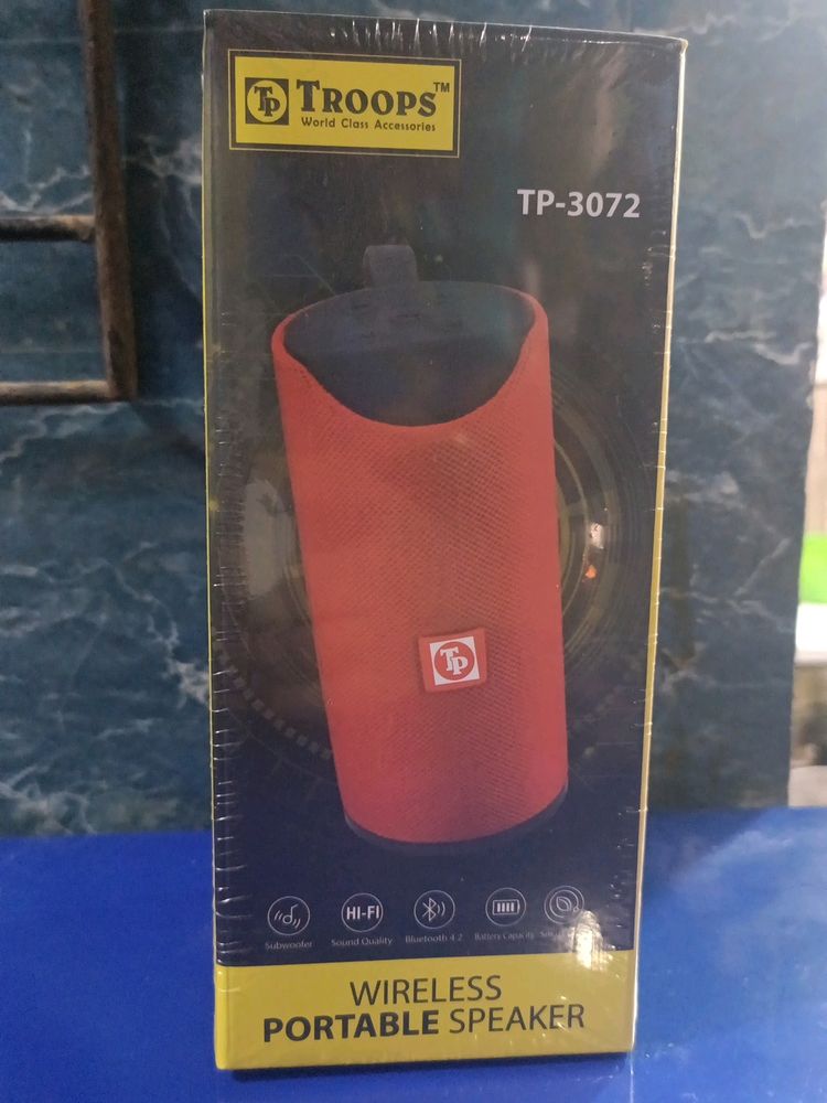 WIRELESS PORTABLE SPEAKER  5 W Bluetooth Speakel