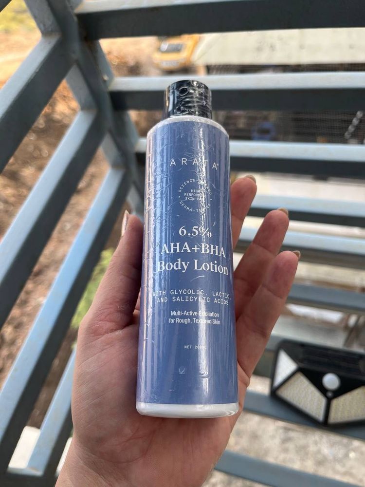 Arata 6.5% AHA+BHA Body Lotion