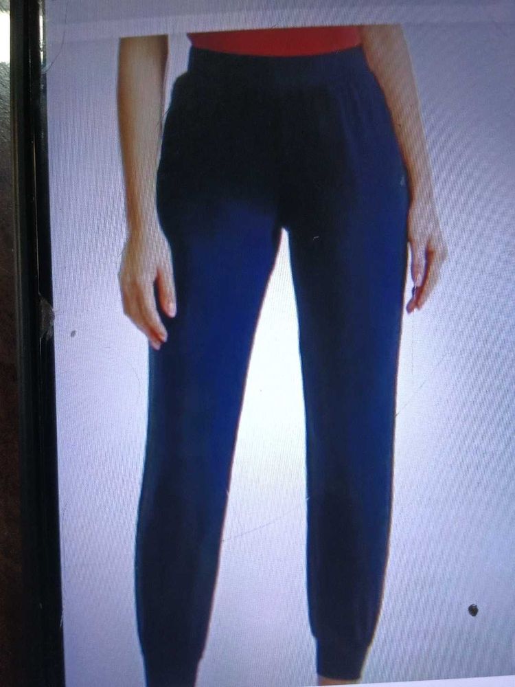 Navy Black  Joggers