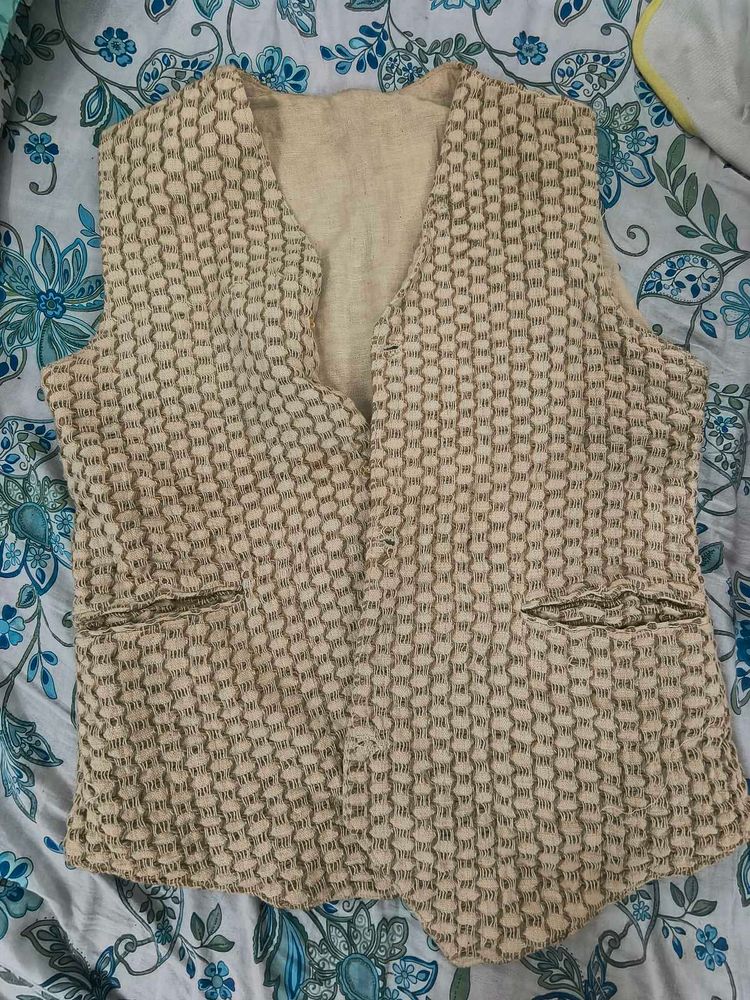 vintage-style vest