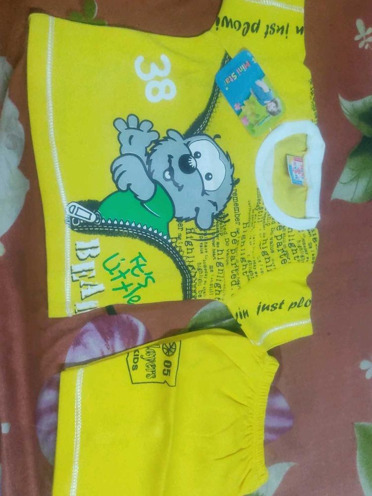 Cute Bear Kids Outfit,New With Tags