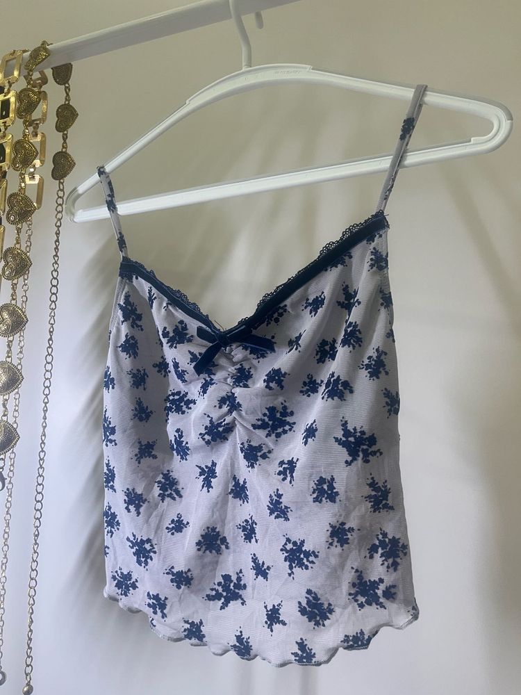 Charming Floral Camisole Top